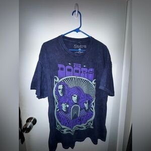 The Doors Vintage Graphic Tee - Purple and Black